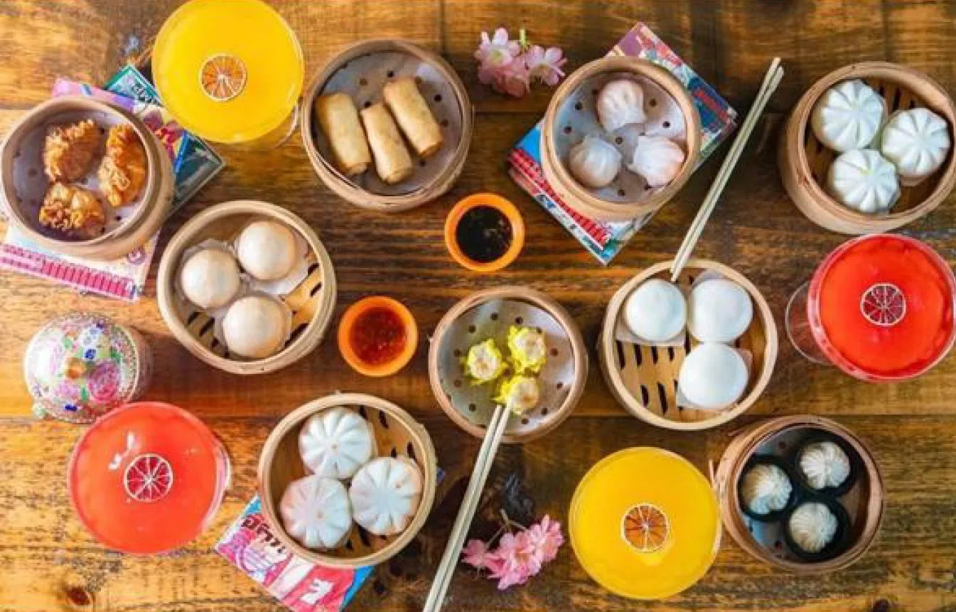 Pan-Asian sharing plates at Mr. Miyagi's Wok N Roll Weekender brunch